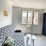 Appartement Cosy T2 Wifi Parking Proche Gare Centre Saint-Quentin (Aisne)