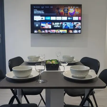 Apartment Cosy T2 Wifi Parking Proche Gare Centre